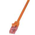 OP=OP Patch Cable Cat.6 UTP Orange 3 m LogiLink