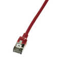 Cat 6A dunne patchkabels rood